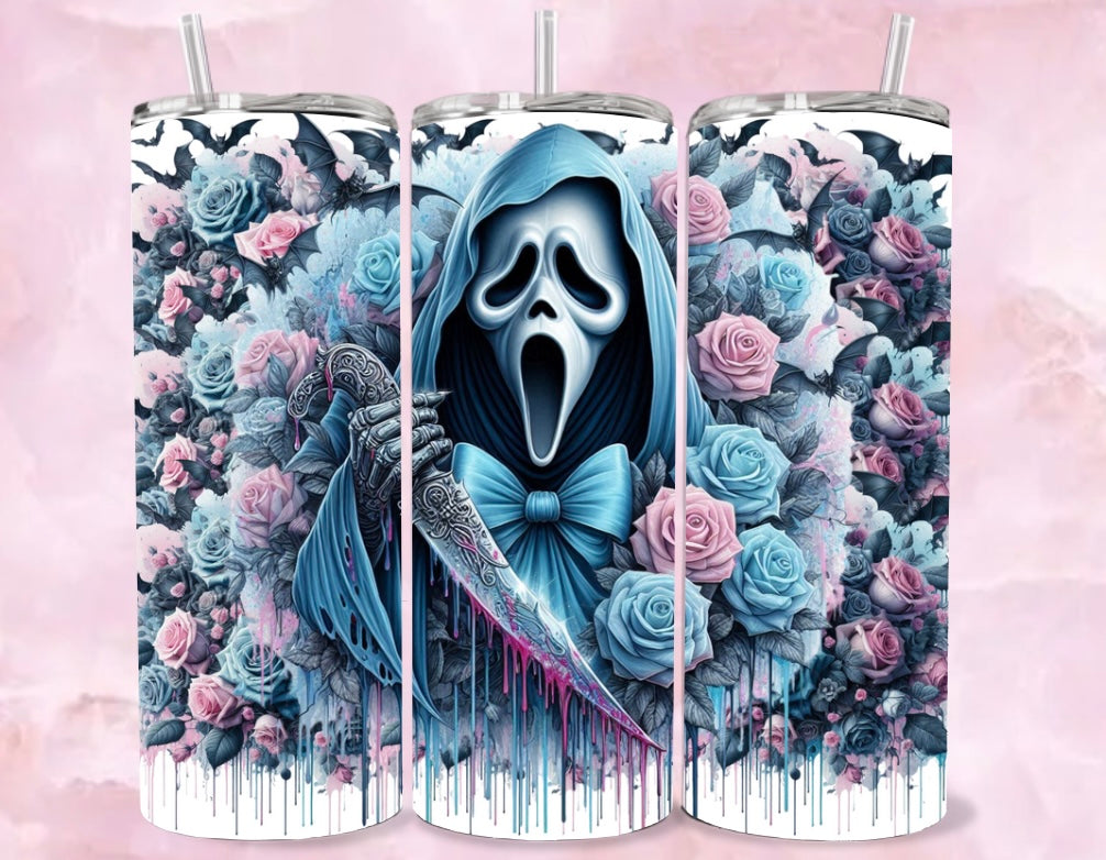 20oz Sublimation Tumbler - Ghost blue