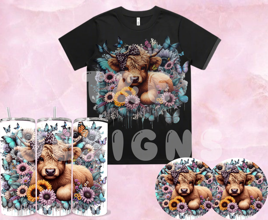 Bundle #Highland Cow