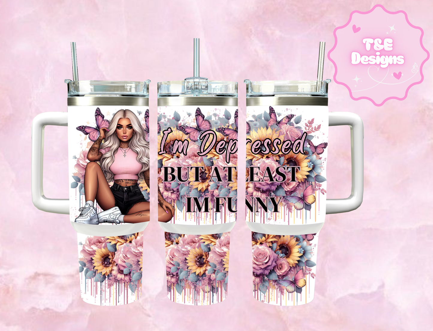 40oz Sublimation Tumbler