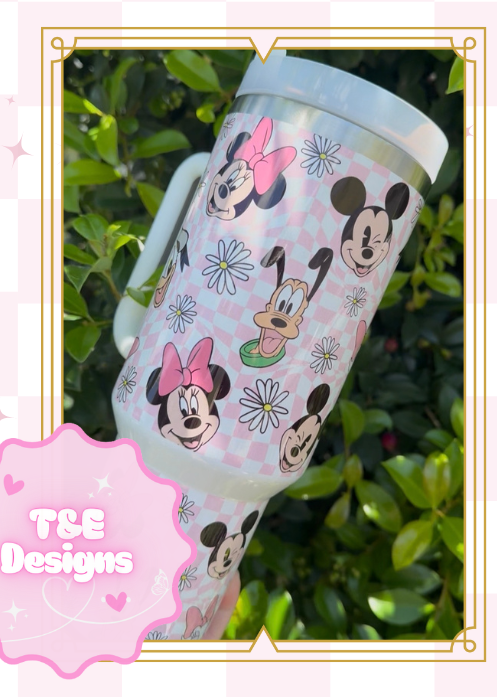 Pre - Made 40oz Sublimation Tumbler