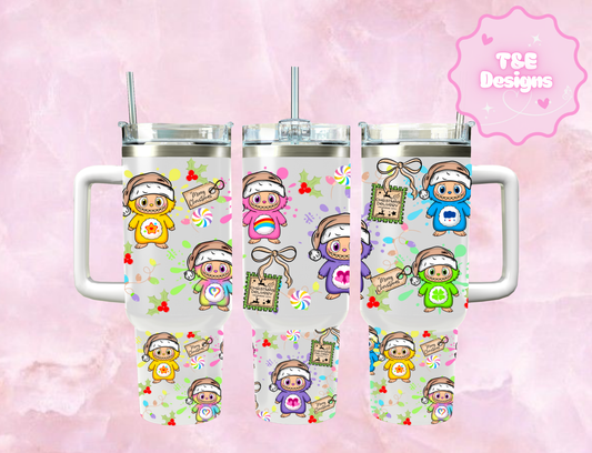 40oz Sublimation Tumbler- Christmas