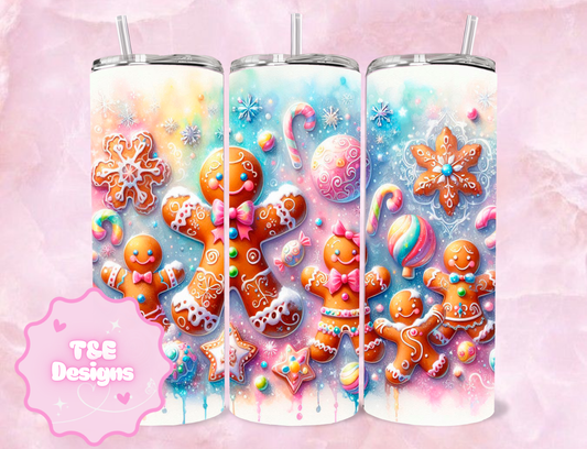 20oz Sublimation Tumbler - Christmas Tumbler
