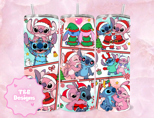 20oz Sublimation Tumbler - Christmas Tumbler