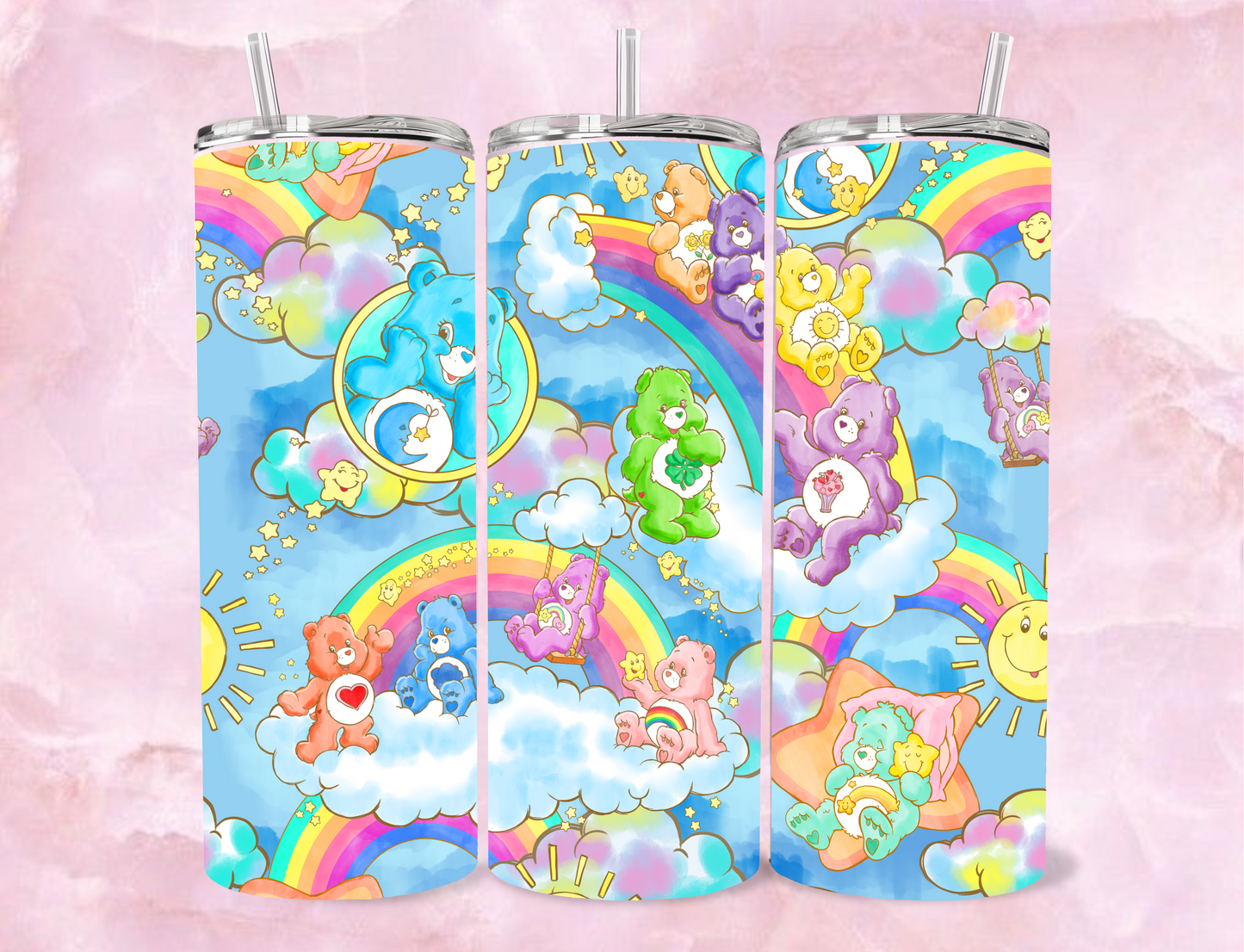 (20oz Sublimation Tumbler -  #Care