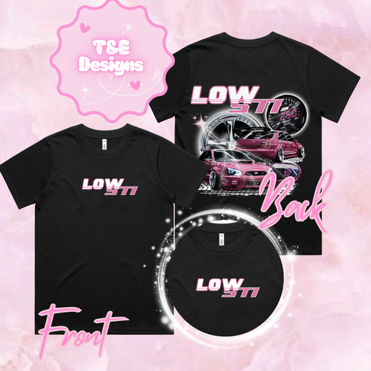 Classic Tee - Low Sti (White Writing)