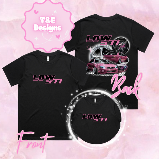 Classic Tee - Low Sti (Black Writing)