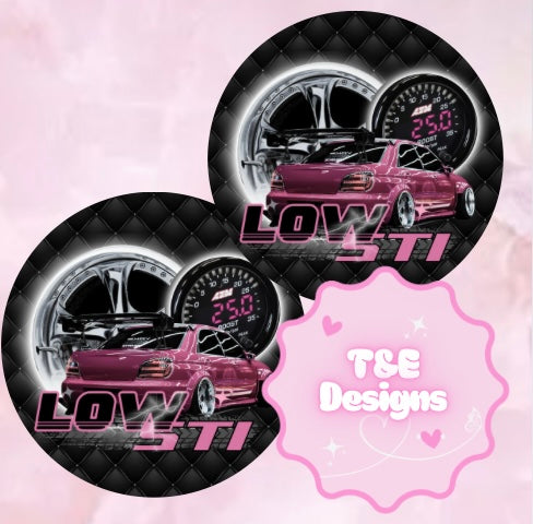 Car coasters -  Low Sti