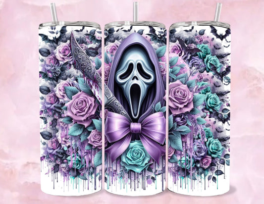 20oz Sublimation Tumbler - Ghost Purple