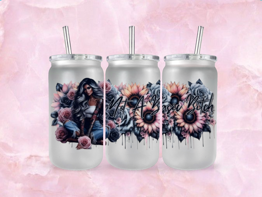 Not A Basic Bitch  (TO BE PURCHASED WITH TUMBLER ONLY!!