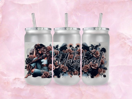 Unbothered  (TO BE PURCHASED WITH TUMBLER ONLY!!